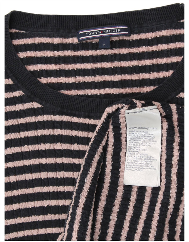 TOMMY HILFIGER Ženska majica dugih rukava UK 14 Srednje tamnoplava elegantna