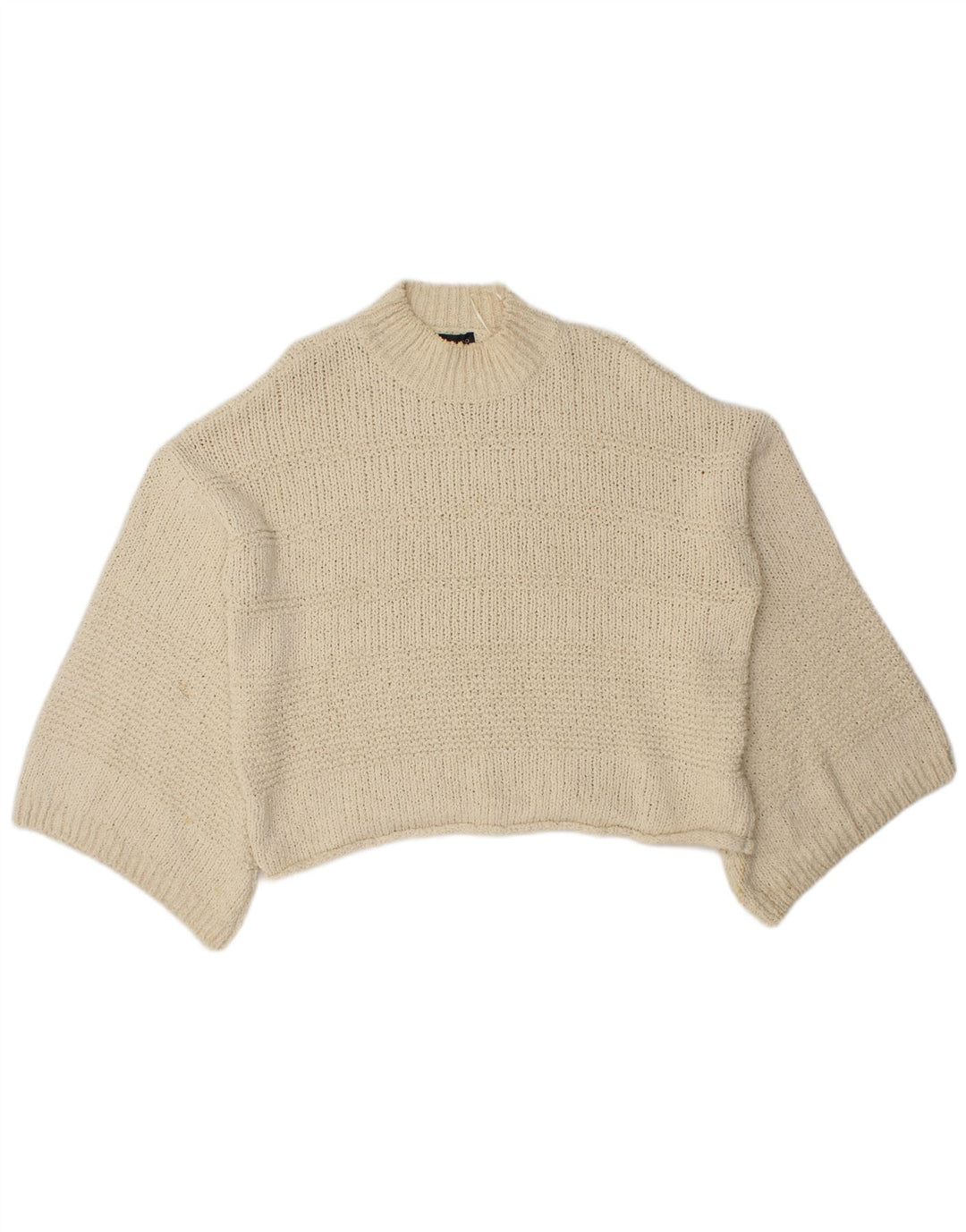 Topshop veliki ženski džemper s kornjačičastim ovratnikom UK 8 Small Off White