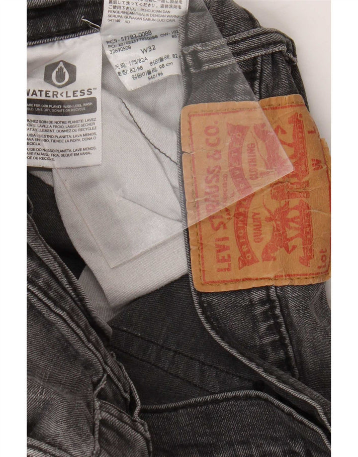 Levi's Mens Slim Jeans W32 L29 Grey Cotton