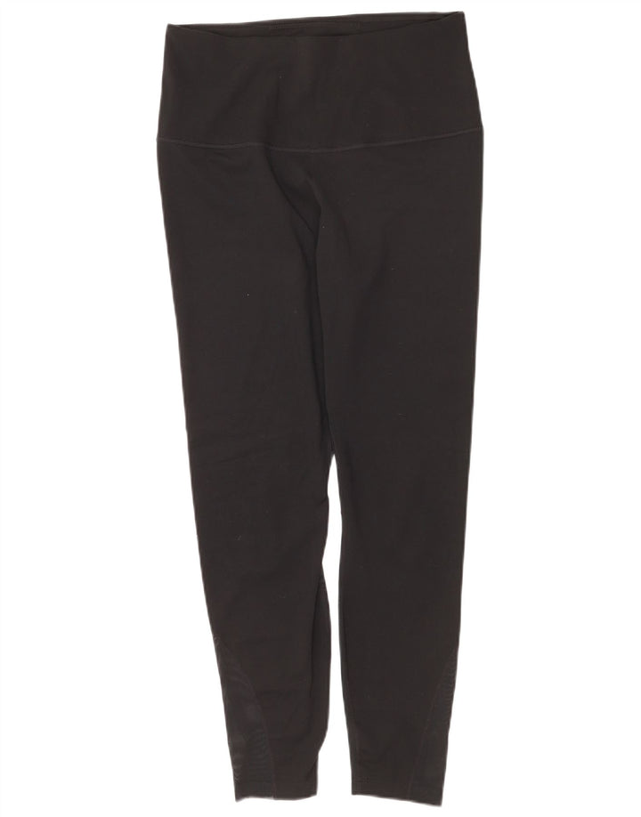 Nike Ženske Dri Fit Leggings UK 14 Veliki crni poliester