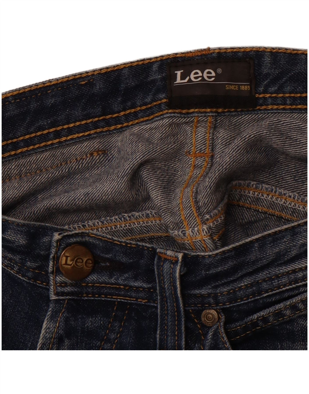 LEE Muške traper kratke hlače W34 Large Blue
