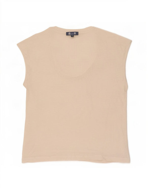 Ženski prsluk Massimo Dutti UK 14 srednje bijele boje