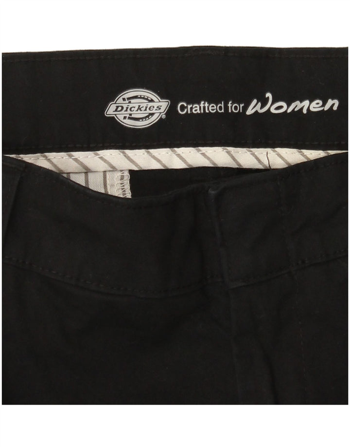 Dickies ženske chino hlače s bootcut W30 L32 crne