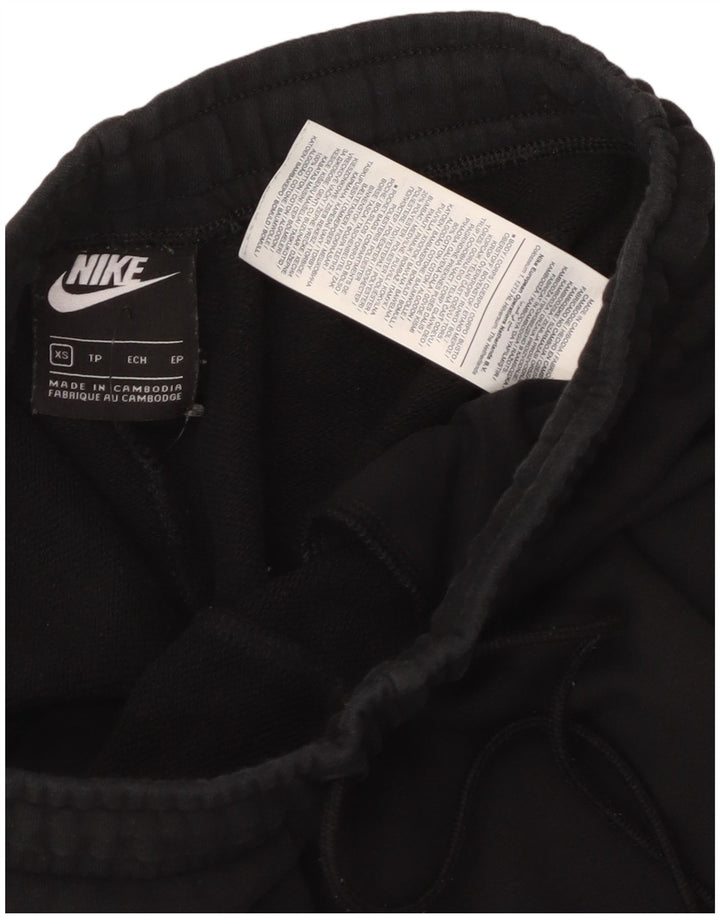 NIKE Ženska trenirka Hlače Joggers UK 6 XS crni pamuk