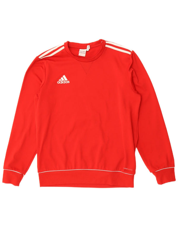 Adidas muški džemper Climawarm UK 38/40 Srednje crveni poliester