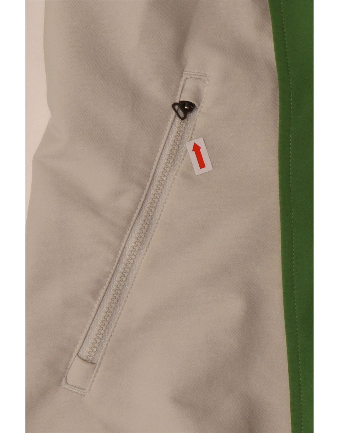 Adidas ženska trenirka Climalite gornja jakna UK 14 Srednje zeleni poliester