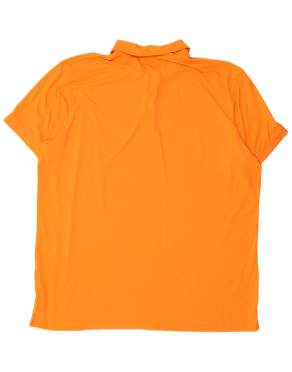 Slam muška polo majica 4XL narančasti poliamid