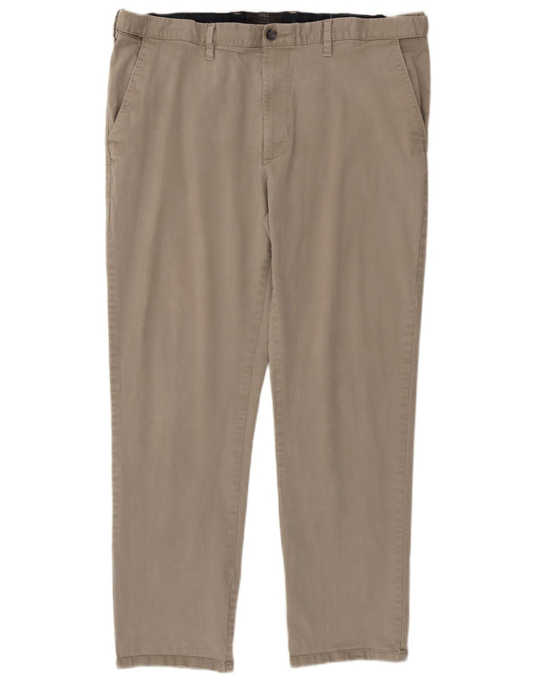 Marks & Spencer muške chino hlače standardnog kroja W40 L31 bež pamuk