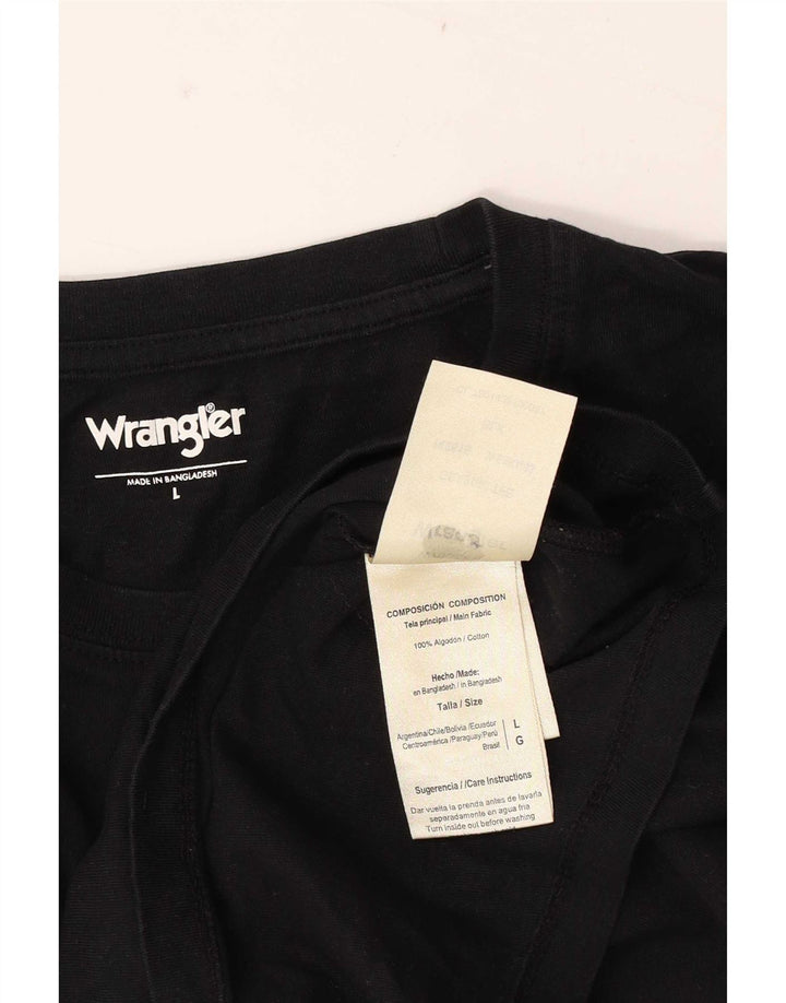 Wrangler muška majica kratkih rukava, veliki crni pamuk