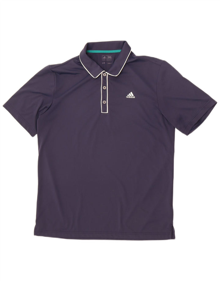 Adidas muška polo majica Medium tamnoplavi poliester