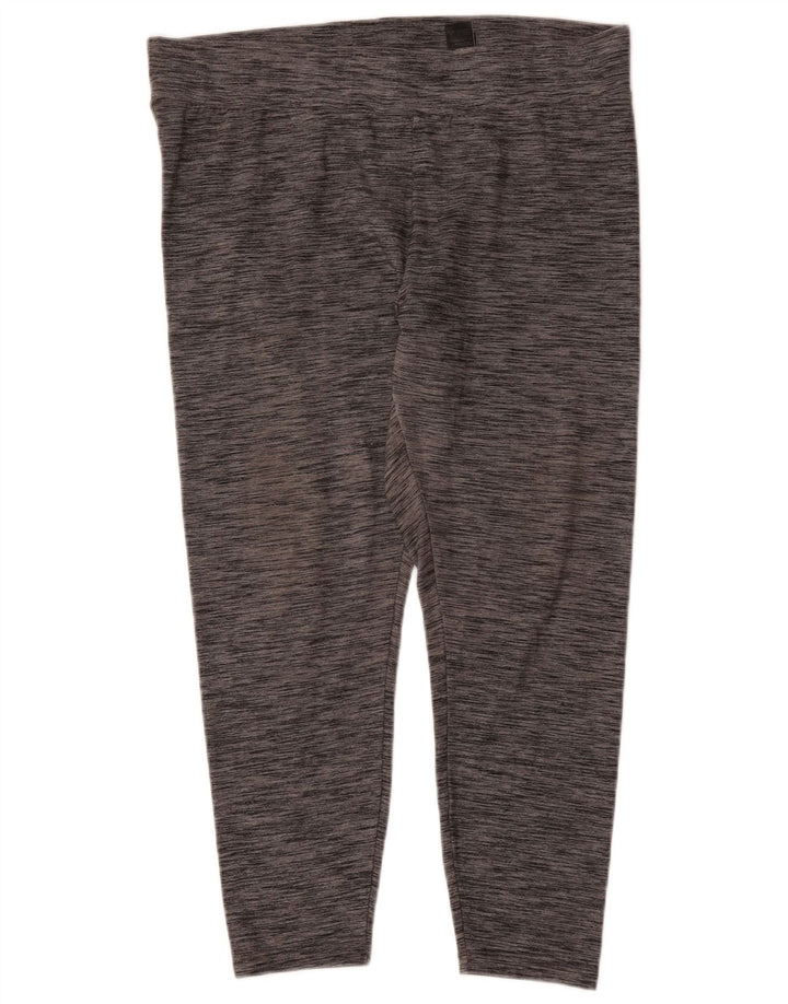 Marks & Spencer ženske kratke tajice UK 18 XL sivi flekasti poliester