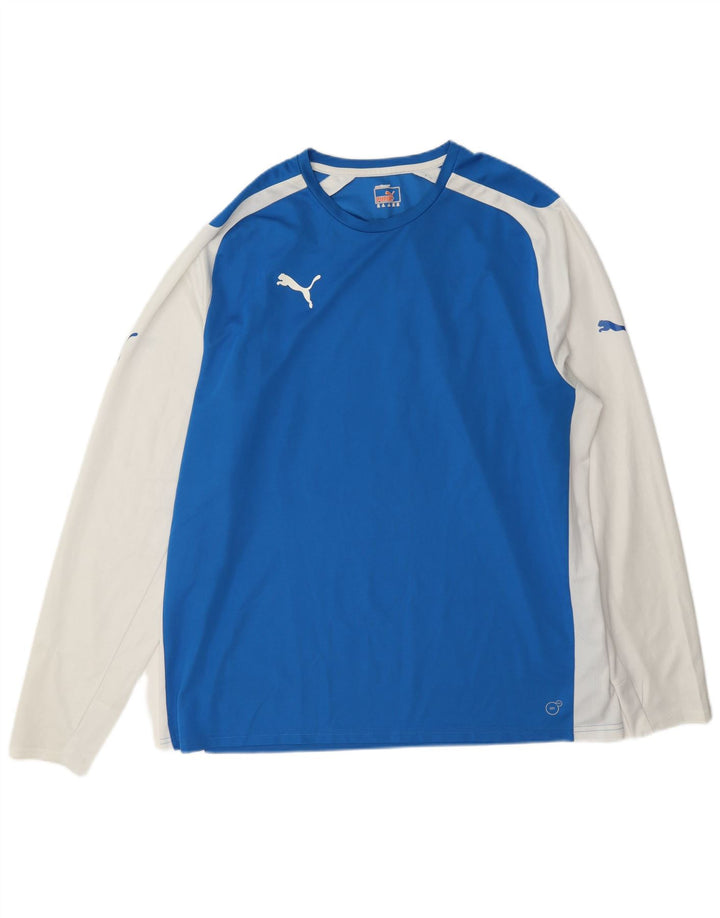 Puma muška majica dugih rukava 2XL plave boje