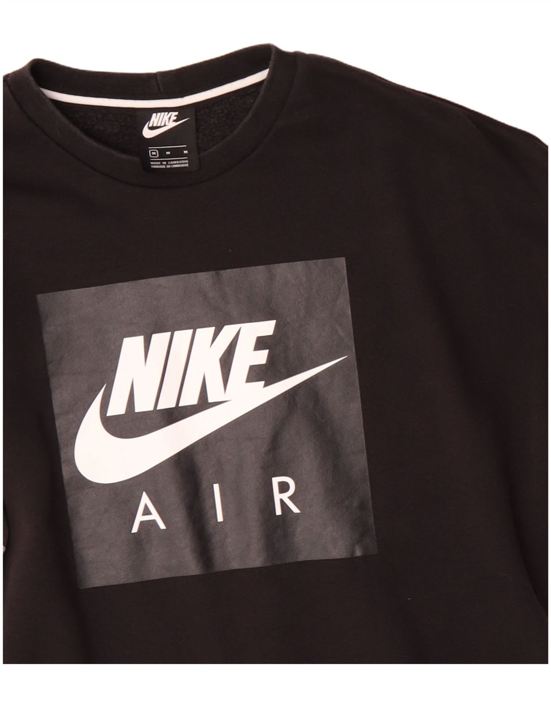 Nike muška majica s grafičkim motivima srednje crne boje