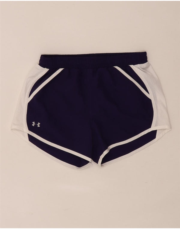 Under Armour ženske sportske kratke hlače Heat Gear UK 6 XS Purple Colourblock