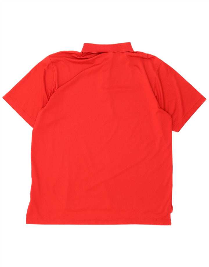 Adidas muška polo majica XL crveni poliester
