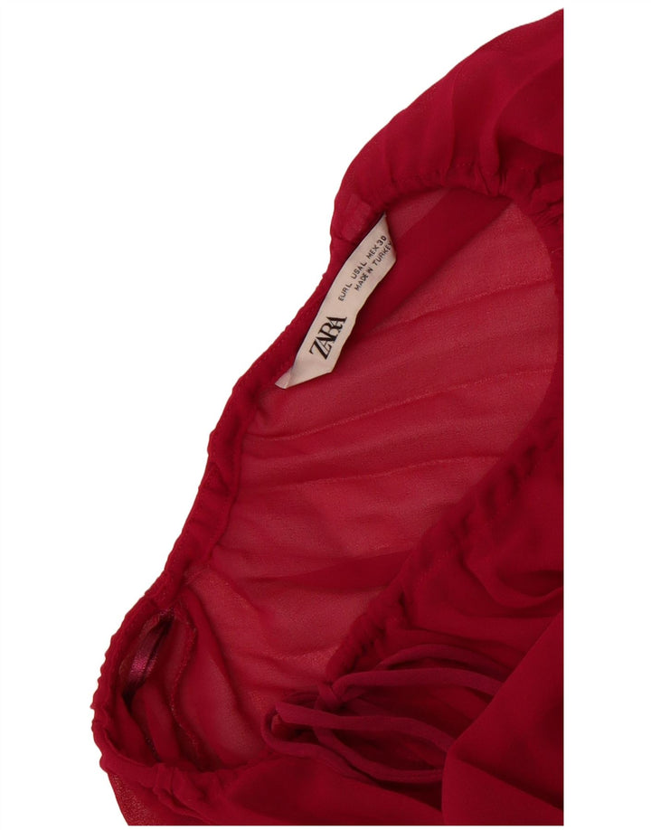 Zara ženska velika bluza dugih rukava UK 16 velika ružičasta