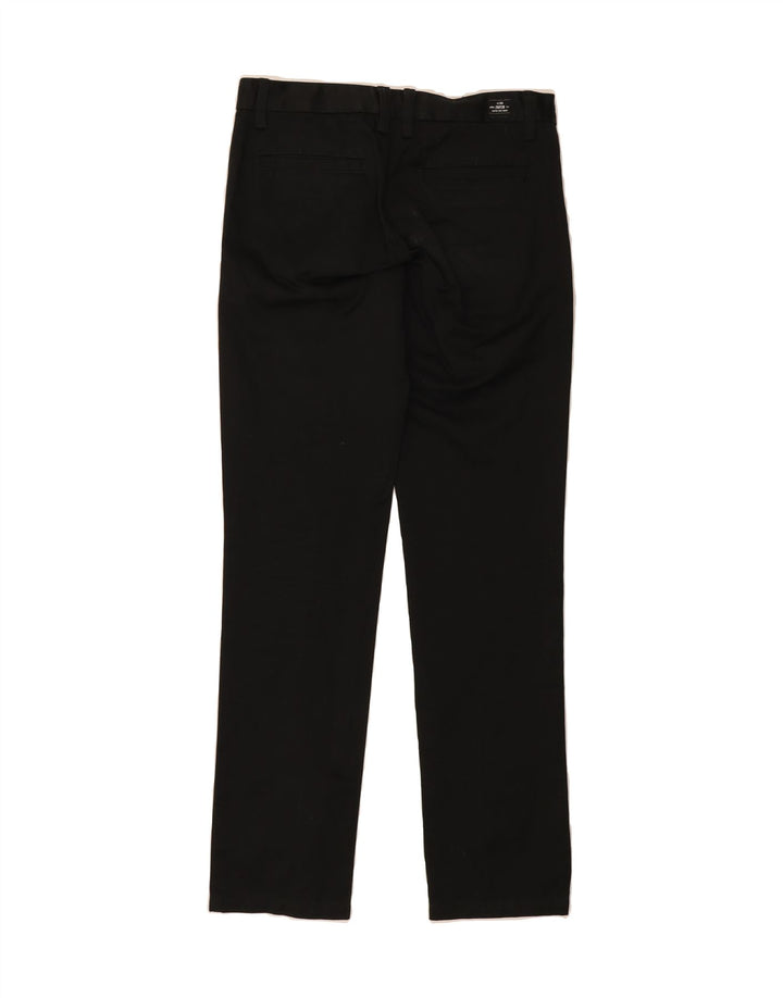 DATCH Mens Straight Chino Trousers W30 L33 Black Cotton Vintage Datch and Second-Hand Datch from Messina Hembry 