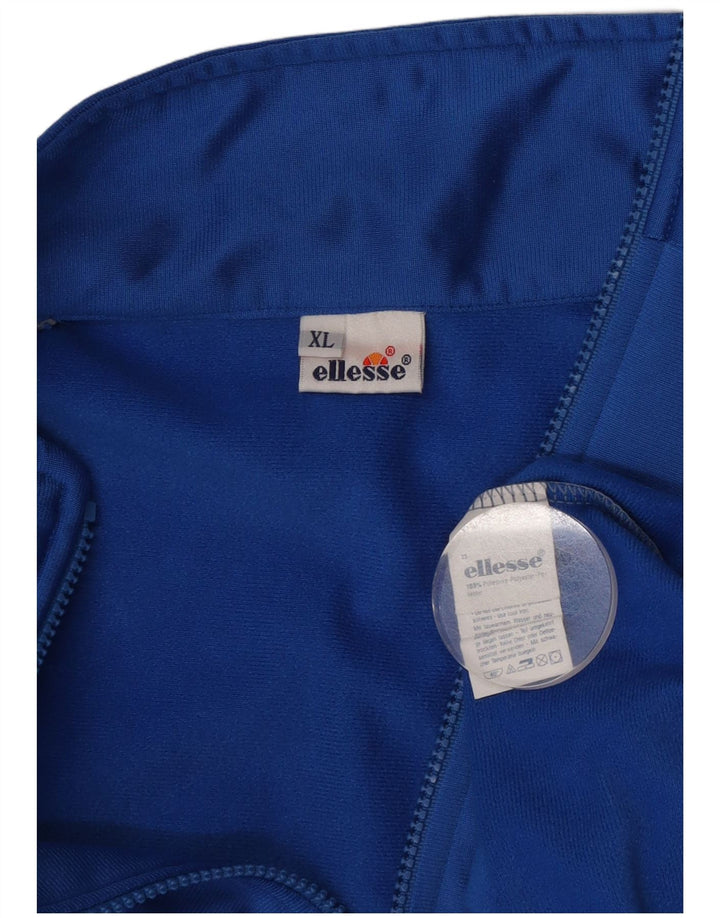 Ellesse muška trenirka gornja jakna XL plava poliesterska boja