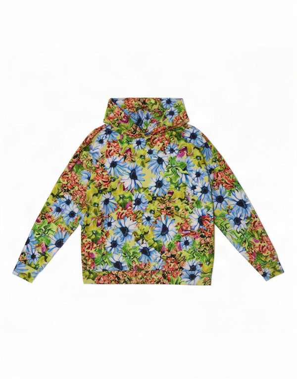 Desigual ženska prevelika majica s kapuljačom UK 14 srednje raznobojna cvjetna