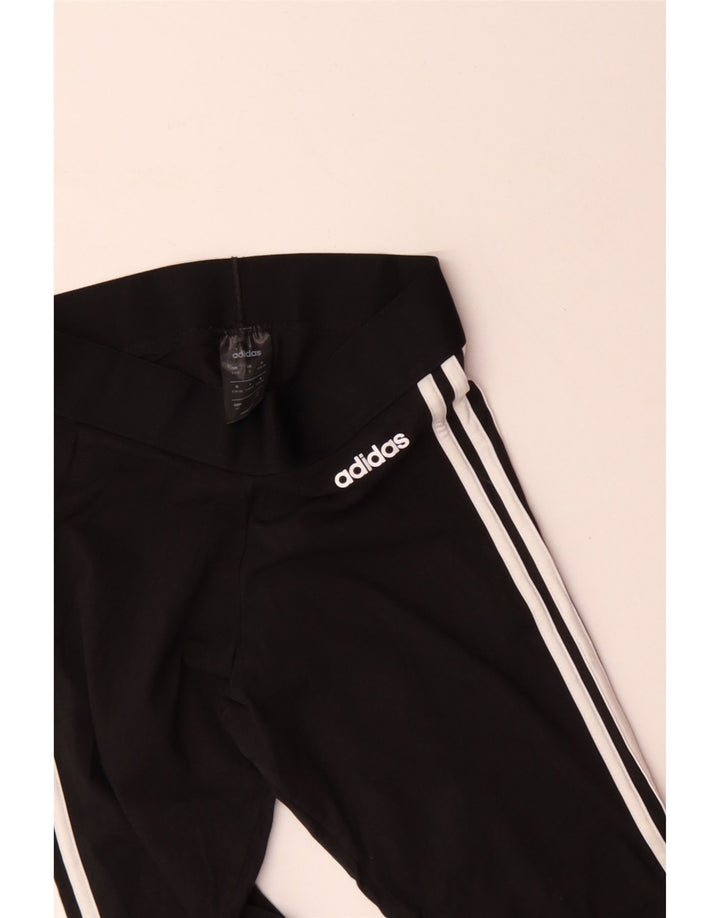 ADIDAS ženske tajice UK 8/10 male crne pamučne