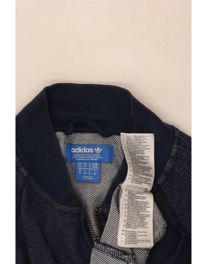 Adidas muška gornja jakna od trenirke Srednje tamnoplavi pamuk