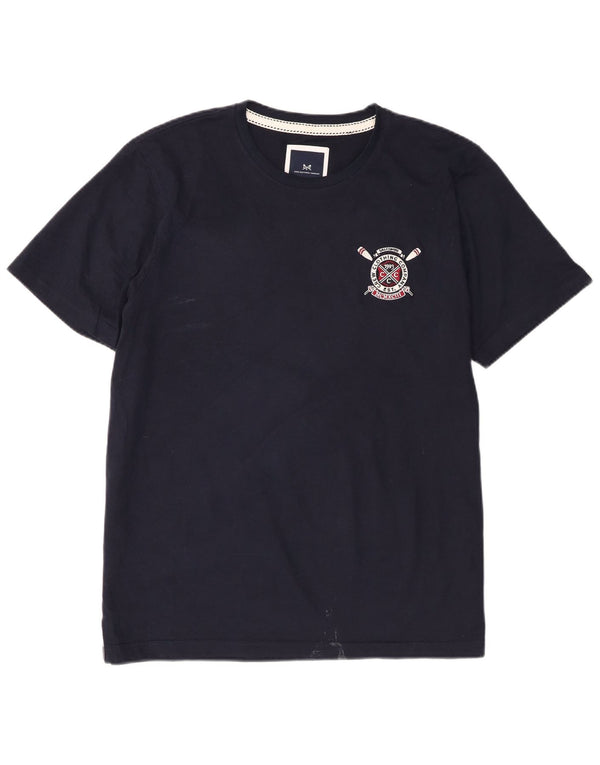 Crew Clothing Muška majica kratkih rukava XL tamnoplavi pamuk