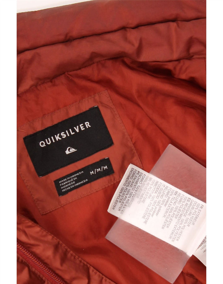 Quiksilver muška podstavljena jakna UK 38 srednje smeđi poliester
