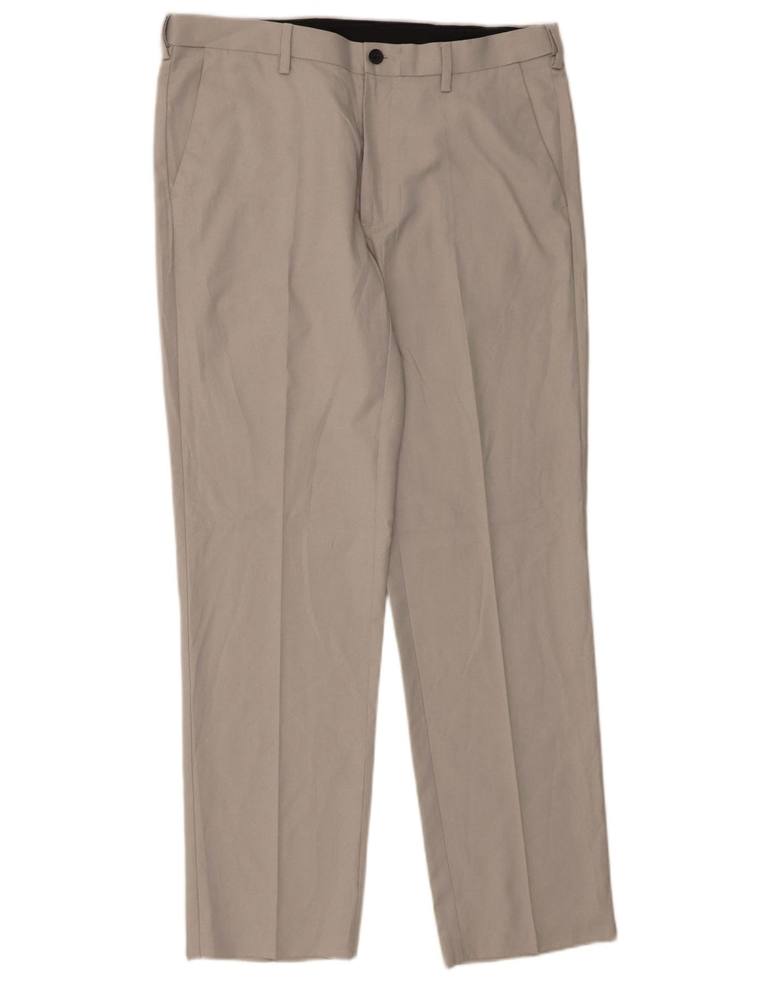 Marks & Spencer muške chino hlače standardnog kroja W34 L31 sivi poliester