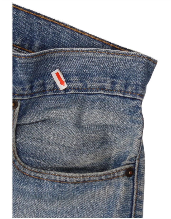 LEVI'S muške 514 ravne traperice W34 L32 plavi pamuk