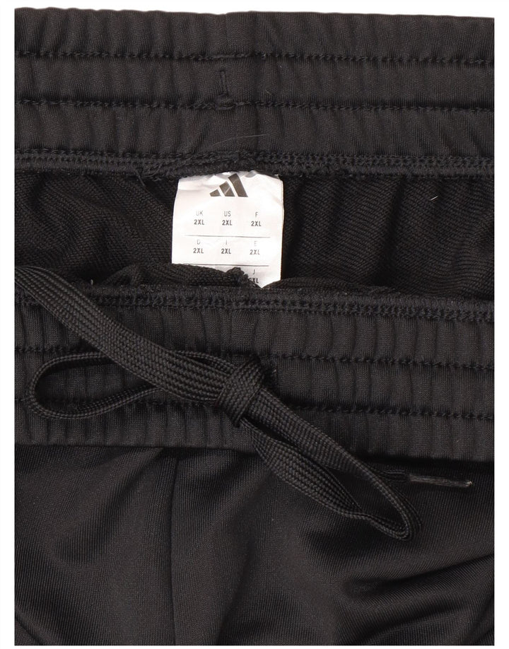 Adidas muške trenirke hlače joggers 2XL crni poliester
