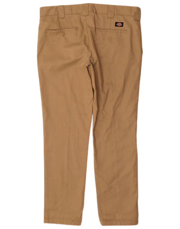 Dickies muške uske chino hlače W36 L32 bež poliester