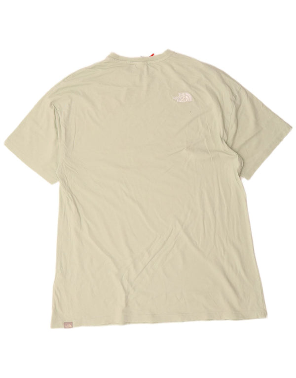 The North Face ženska velika majica kratkih rukava UK 14 Srednje zelena pamuk