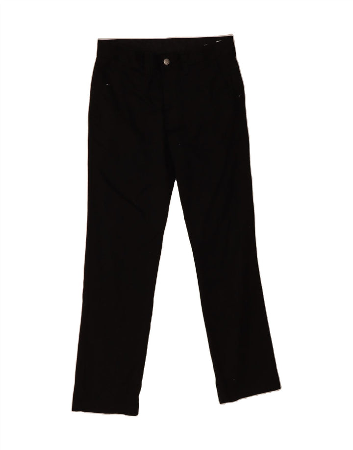 VOLCOM Womens Slim Casual Trousers W29 L29 Black Cotton Vintage Volcom and Second-Hand Volcom from Messina Hembry 