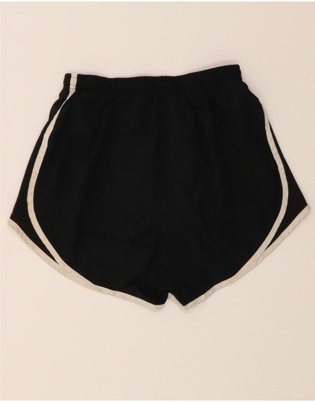 NIKE Womens Sport Shorts UK 4 XS  Black Polyester Vintage Nike and Second-Hand Nike from Messina Hembry 