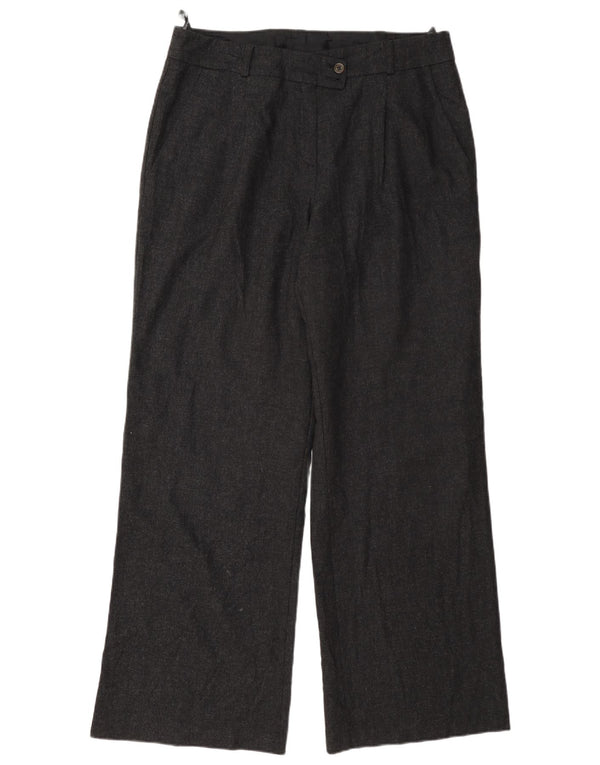 Marks & Spencer ženske hlače visokog struka UK 14 Large W34 L33 Siva