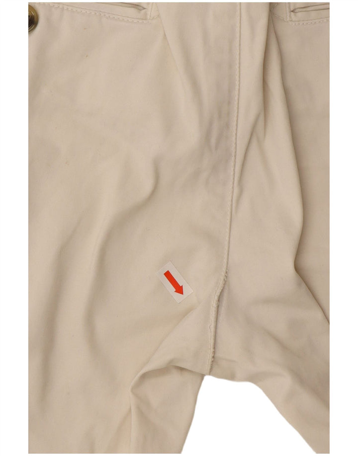 Ženske chino hlače Massimo Dutti EU 40 srednje W30 L29 sivobijele