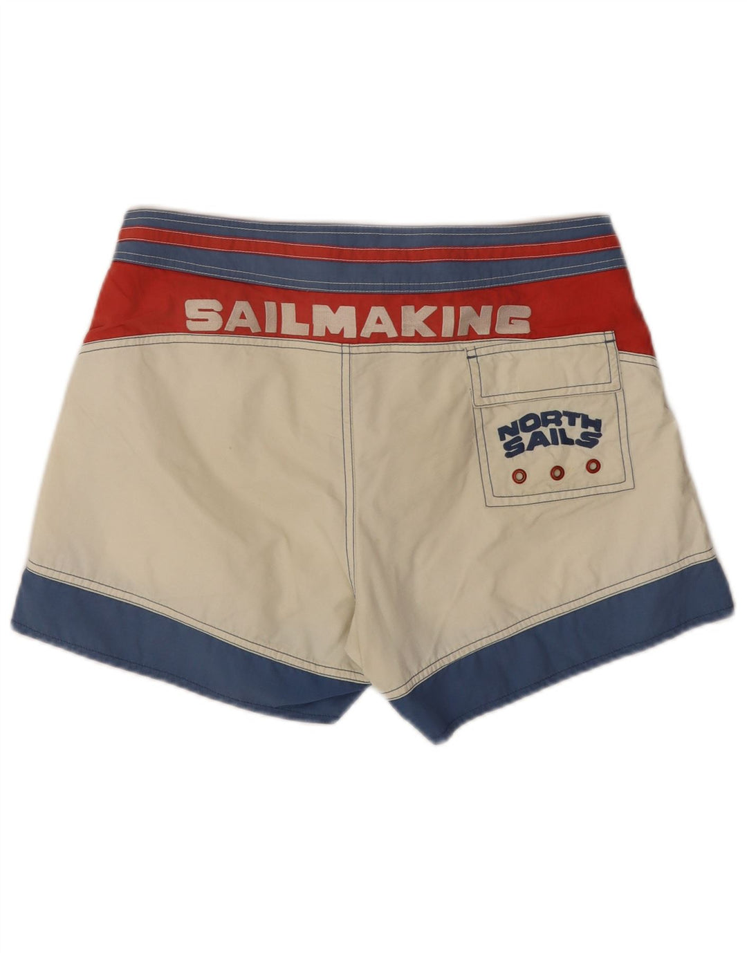 North Sails Ženske kratke hlače za plivanje UK 14 srednje bijele boje