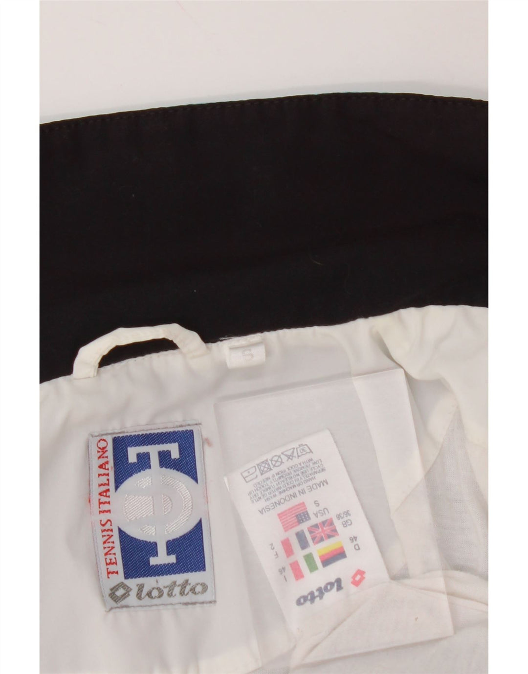 LOTTO muška trenirka gornja jakna UK 36/38 mala bijela poliesterska boja