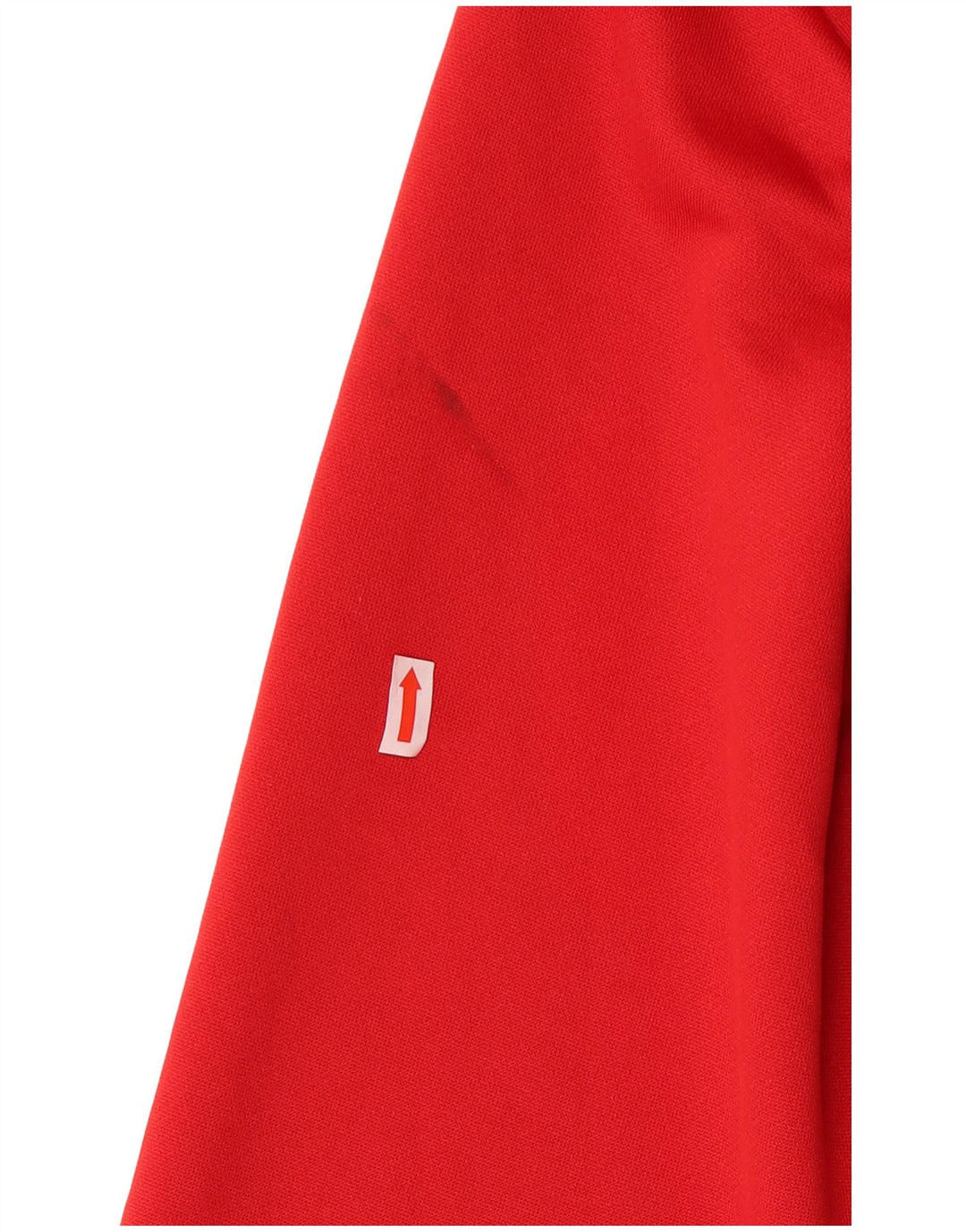 Adidas muška gornja jakna trenirke srednje crvene boje od poliestera