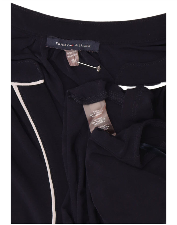 TOP Ženska bluza TOMMY HILFIGER UK 14 srednje tamnoplavi poliester