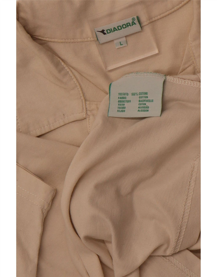 DIADORA Muška polo majica velika bež boja, pamuk