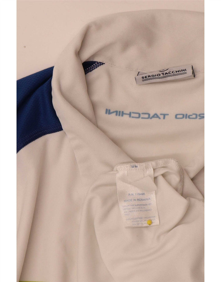 Sergio Tacchini muška polo majica velika bijela poliesterska boja