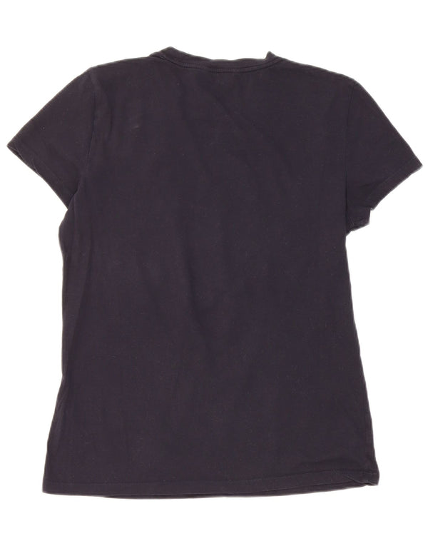 Tommy Hilfiger ženska majica kratkih rukava UK 10 Small tamnoplavi pamuk