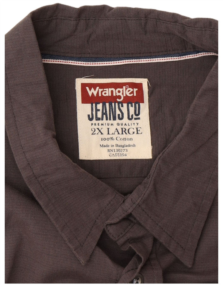 WRANGLER muška košulja 2XL sivi pamuk