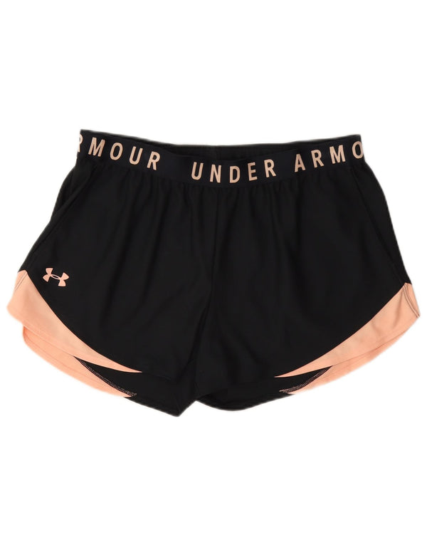 Under Armour ženske sportske kratke hlače Heat Gear Graphic UK 16 velike crne