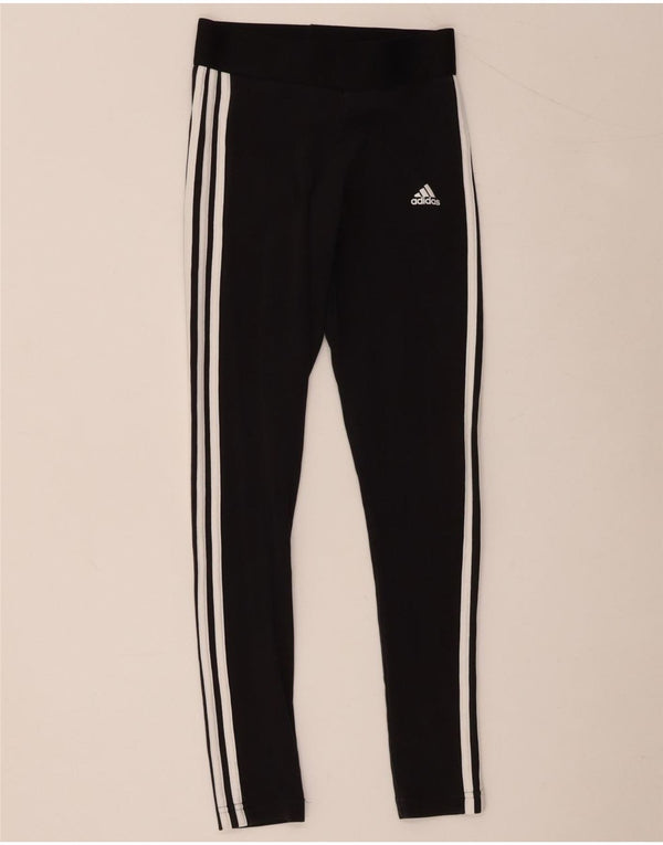 Adidas ženske tajice UK 4/6 XS crni pamuk