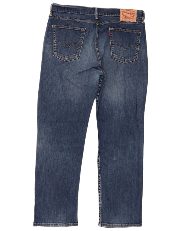 Levi's muške 514 ravne traperice W36 L32 plavi pamuk