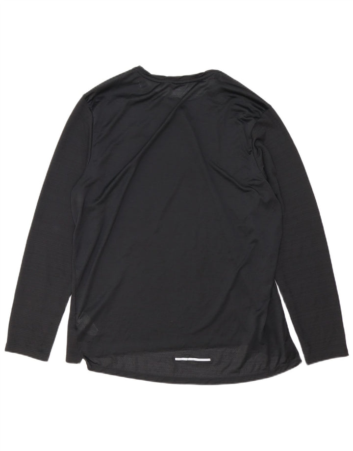 Nike Dri Fit Top s dugim rukavima XL crni poliester