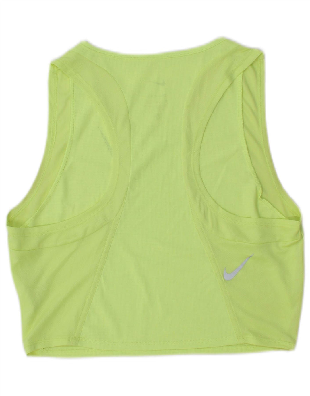 Nike Ženska Dri Fit Crop Vest Top UK 12 Medium Green
