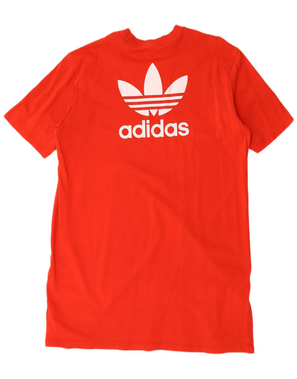 Adidas ženska majica kratkih rukava s grafičkim motivima UK 20 2XL, crveni pamuk